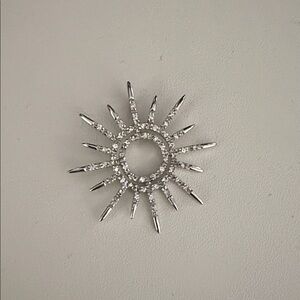 Silver Starburst Pendant